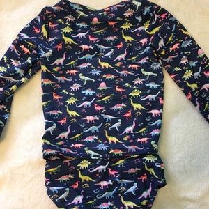 Gap Dinosaur Rash Guard 3 Years Toddler Two-Piece